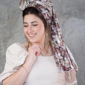 מטפחת אריאל פרחונית